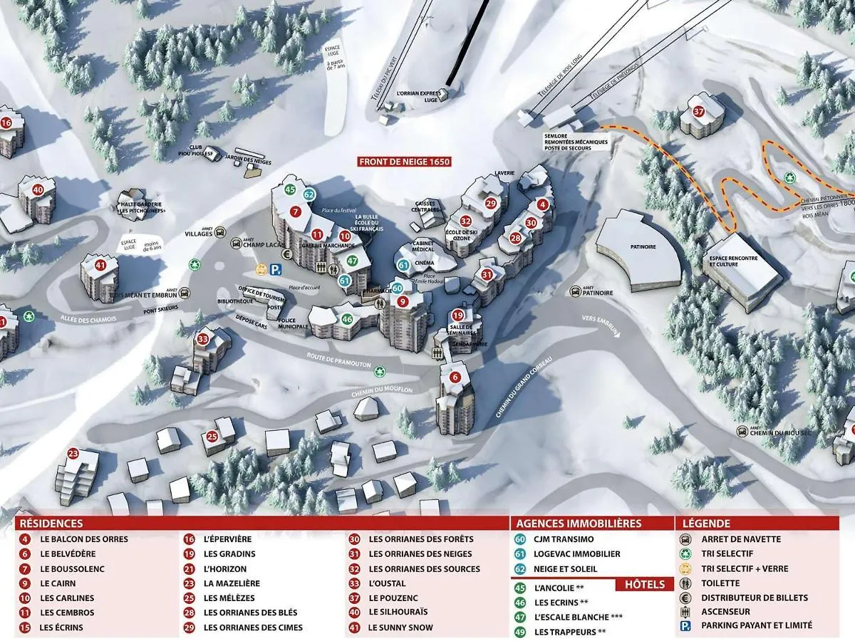 Studio Renove, Skis Aux Pieds, Centre Station, 4 Pers - Fr-1-322-540 Les Orres 0*,